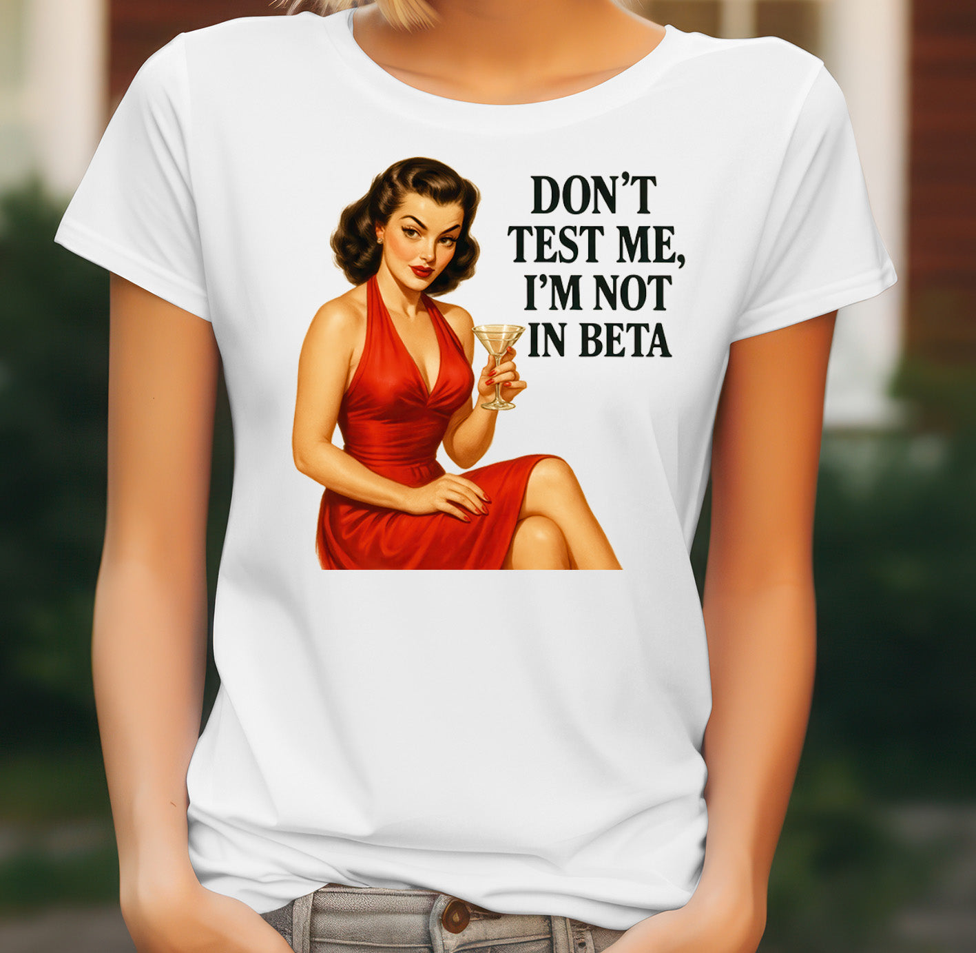 Geek Quote Women's T-Shirt on white women's T-shirt
