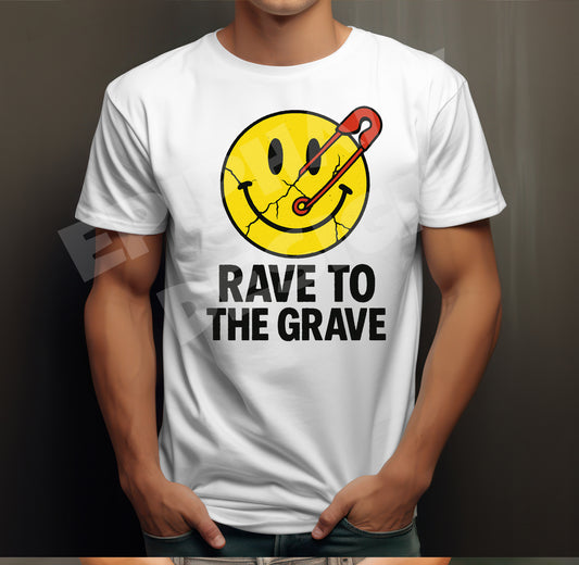 Rave To The Grave T-Shirt Men's