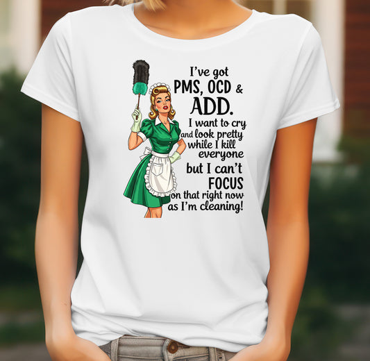 Funny Rude Quote Women's T-Shirt on white women's T-shirt