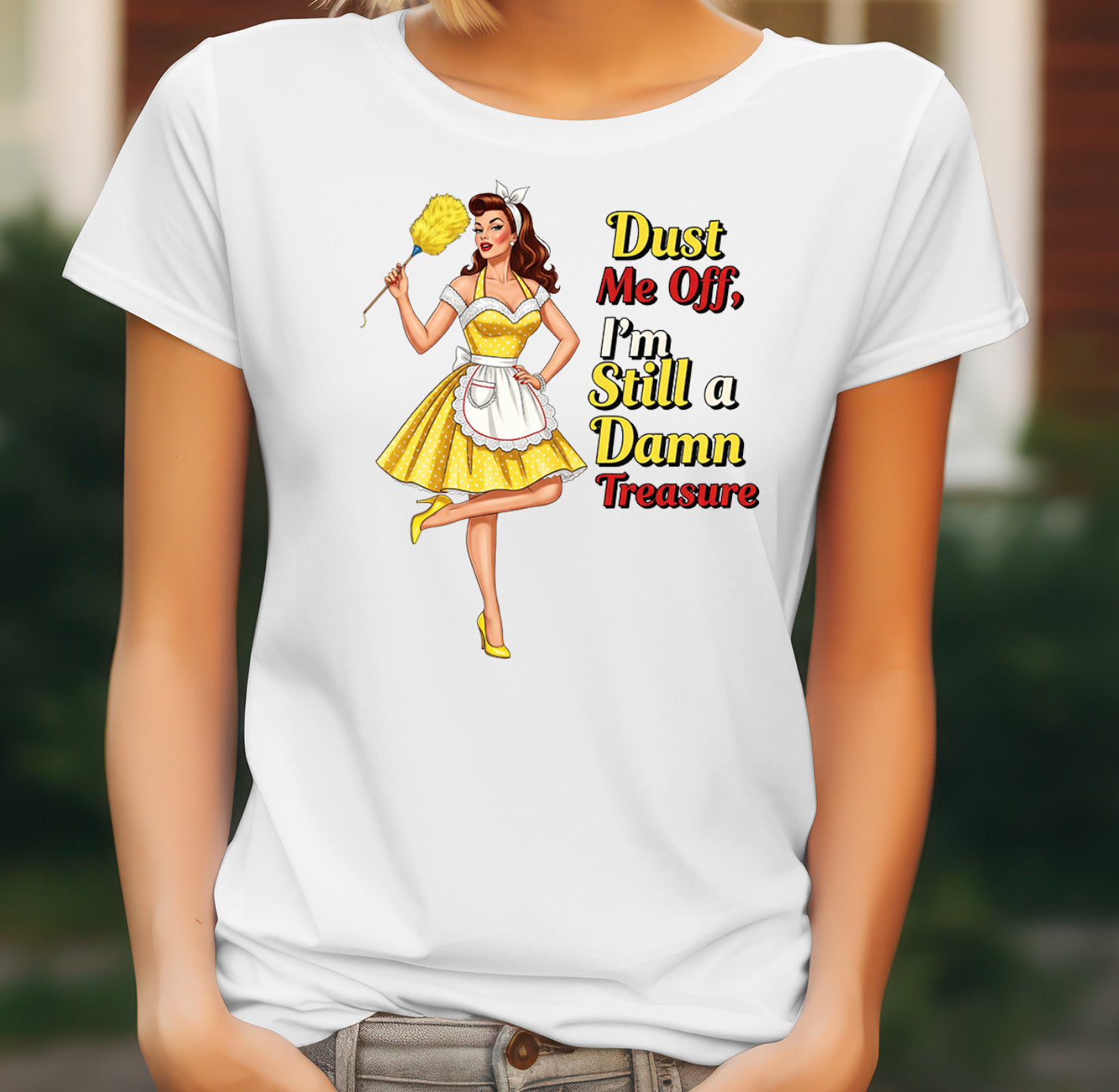 Introvert Quote Women's T-Shirt on white women's T-shirt