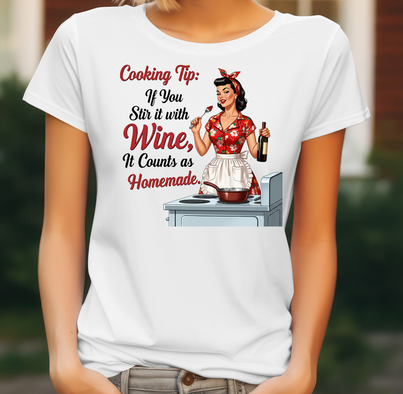Completely Unhinged Women's T-Shirt on white women's T-shirt