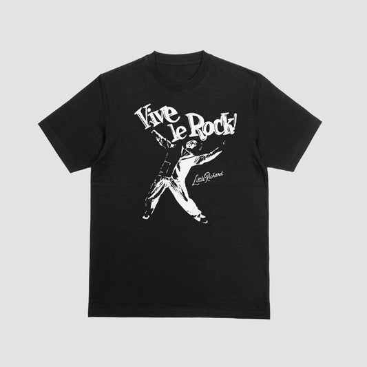 Men's Vive Le Rock as Worn by Sid Vicious Black T-Shirt PUNK ROCK Rock & Roll
